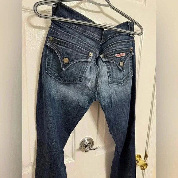 Hudson flare leg darker denim jeans - Picture 3 of 13